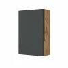 Hängeschrank LUCCA/KOPENHAGEN - Grau Matt-Wotan Eiche - 40 Cm