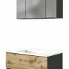 2-teiliges Badmöbel-Set LUCCA - Wotaneiche-grafitgrau - 80 Cm Breit -Wenko Verkaufsgeschäft 9004340300 1600Wx1600H 598Wx598H