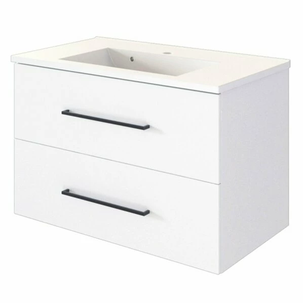 Waschtisch LUZERN - Weiß - 80 Cm Breit 3 Waschtisch LUZERN - Weiß - 80 Cm Breit