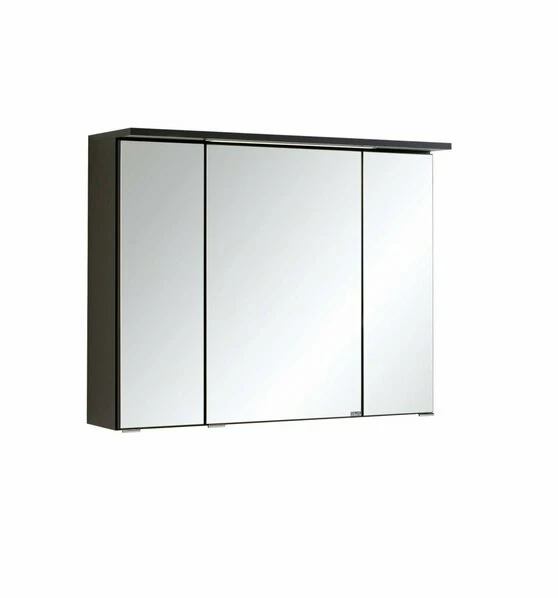 3D-Spiegelschrank BOLOGNA - Grafitgrau - 80 Cm Breit 3 3D-Spiegelschrank BOLOGNA - Grafitgrau - 80 Cm Breit