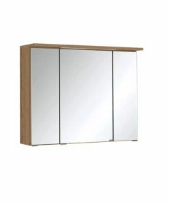 3D-Spiegelschrank BOLOGNA - Wotaneiche - 80 Cm Breit