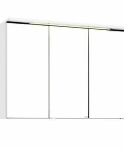 3D-Spiegelschrank BOLOGNA - Weiß - 90 Cm Breit