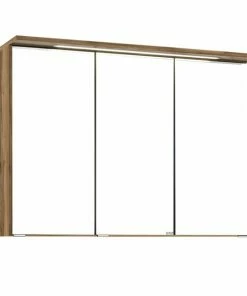 3D-Spiegelschrank BOLOGNA - Wotaneiche - 90 Cm Breit
