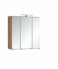 3D-Spiegelschrank BOLOGNA - Wotaneiche - 60 Cm Breit