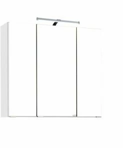 3D-Spiegelschrank BOLOGNA - Weiß - 70 Cm Breit