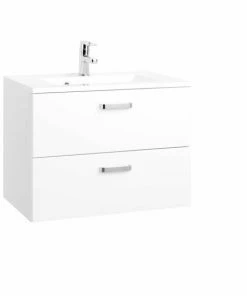 Waschtisch BOLOGNA - Weiß Hochglanz - 70 Cm