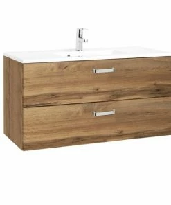 Waschtisch BOLOGNA - Wotan Eiche - 100 Cm