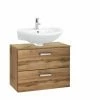 Waschbeckenunterschrank BOLOGNA - Wotan Eiche - 70 Cm -Wenko Verkaufsgeschäft 9004351100 1600Wx1600H 598Wx598H