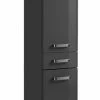 Midischrank BOLOGNA - Grau Hochglanz-grafitgrau - 30 Cm -Wenko Verkaufsgeschäft 9004354500 1600Wx1600H 598Wx598H