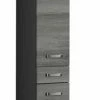 Seitenschrank BOLOGNA - Eiche Rauchsilber-grafitgrau - 30 Cm -Wenko Verkaufsgeschäft 9004355200 1600Wx1600H 598Wx598H