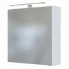 Spiegelschrank DAVOS - Weiß - 60 Cm Breit