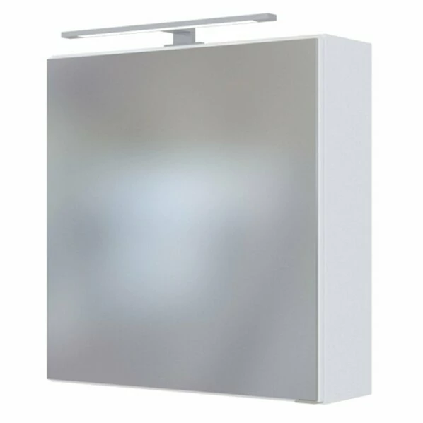 Spiegelschrank DAVOS - Weiß - 60 Cm Breit 3 Spiegelschrank DAVOS - Weiß - 60 Cm Breit