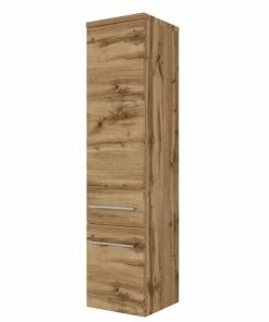 Midischrank DAVOS - Wotaneiche - 30 Cm Breit