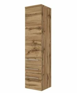 Midischrank DAVOS - Wotaneiche - Mit Schubfächer