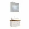 2-teiliges Badmöbel-Set DAVOS - Weiß - 60 Cm 2 2-teiliges Badmöbel-Set DAVOS - Weiß - 60 Cm -Wenko Verkaufsgeschäft 9004363100 1600Wx1600H 598Wx598H