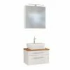 2-teiliges Badmöbel-Set DAVOS - Weiß - 60 Cm Breit -Wenko Verkaufsgeschäft 9004363400 1600Wx1600H 598Wx598H