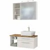 3-teiliges Badmöbel-Set DAVOS - Weiß - 90 Cm Breit - Becken Rechts 2 3-teiliges Badmöbel-Set DAVOS - Weiß - 90 Cm Breit - Becken Rechts -Wenko Verkaufsgeschäft 9004363500 1600Wx1600H 598Wx598H