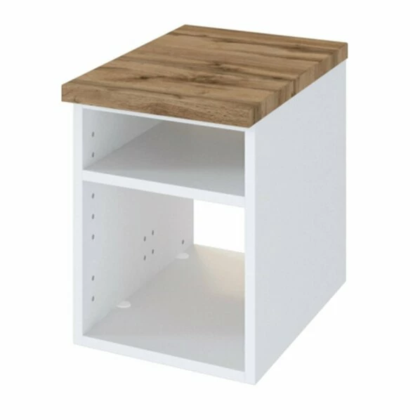 Regal DAVOS - Weiß - 30 Cm Breit 3 Regal DAVOS - Weiß - 30 Cm Breit