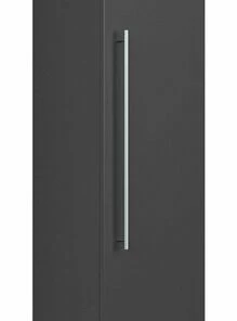Hochschrank HOMELINE - Anthrazit-seidenglanz - 150 Cm