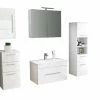 5-teiliges Badmöbel-Set VIVA 75 - Weiß Hochglanz -Wenko Verkaufsgeschäft 9004367300 1600Wx1600H 598Wx598H