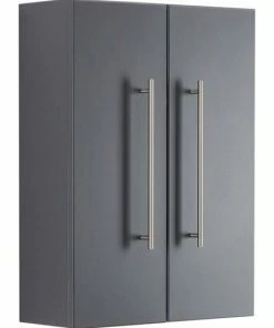 Hängeschrank - Anthrazit - Softclose - 53 Cm Breit