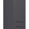 Hochschrank - Anthrazit Seidenglanz-anthrazit - Glaseinlagen - 120 Cm Hoch -Wenko Verkaufsgeschäft 9004396500 1600Wx1600H 598Wx598H