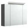 Spiegelschrank - Anthrazit - Mit Beleuchtung - 90 Cm Breit 2 Spiegelschrank - Anthrazit - Mit Beleuchtung - 90 Cm Breit -Wenko Verkaufsgeschäft 9004397000 1600Wx1600H 598Wx598H