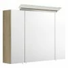 Spiegelschrank - Eiche Hell - Mit Beleuchtung - 90 Cm Breit -Wenko Verkaufsgeschäft 9004397100 1600Wx1600H 598Wx598H