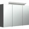 Spiegelschrank - Anthrazit - Mit Beleuchtung - 100 Cm Breit 2 Spiegelschrank - Anthrazit - Mit Beleuchtung - 100 Cm Breit -Wenko Verkaufsgeschäft 9004397400 1600Wx1600H 598Wx598H