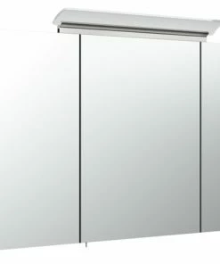 Spiegelschrank - Anthrazit - Mit Beleuchtung - 120 Cm Breit