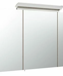 Spiegelschrank - Eiche Hell - Mit Beleuchtung - 120 Cm Breit