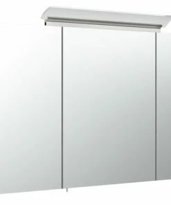 Spiegelschrank - Betonoptik - Mit Beleuchtung - 120 Cm Breit