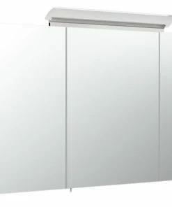 Spiegelschrank - Weiß - Mit Beleuchtung - 140 Cm Breit