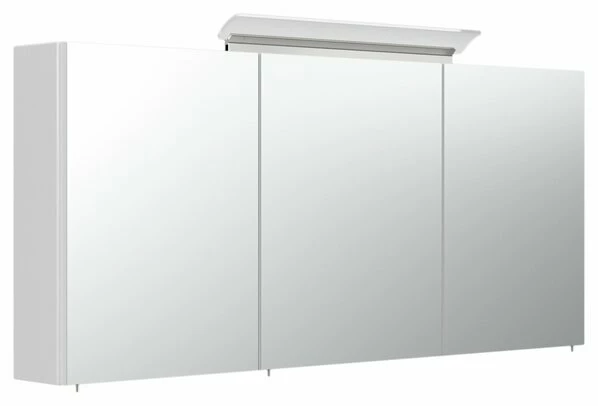 Spiegelschrank - Weiß - Mit Beleuchtung - 140 Cm Breit 3 Spiegelschrank - Weiß - Mit Beleuchtung - 140 Cm Breit