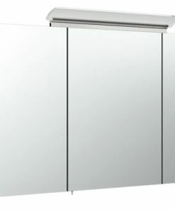 Spiegelschrank - Anthrazit - Mit Beleuchtung - 140 Cm Breit