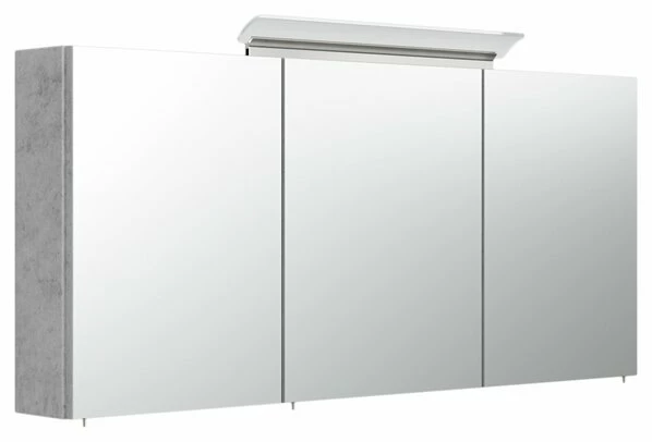 Spiegelschrank - Betonoptik - Mit Beleuchtung - 140 Cm Breit 3 Spiegelschrank - Betonoptik - Mit Beleuchtung - 140 Cm Breit