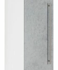 Hängeschrank VIVA - Beton - Weiß - 100 Cm Hoch