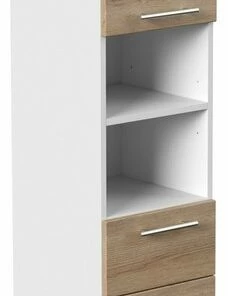 Hochschrank VIVA - Eiche Hell - 135 Cm