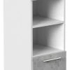 Hochschrank VIVA - Beton - 135 Cm -Wenko Verkaufsgeschäft 9004402000 1600Wx1600H 598Wx598H