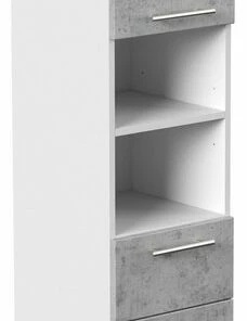 Hochschrank VIVA - Beton - 135 Cm