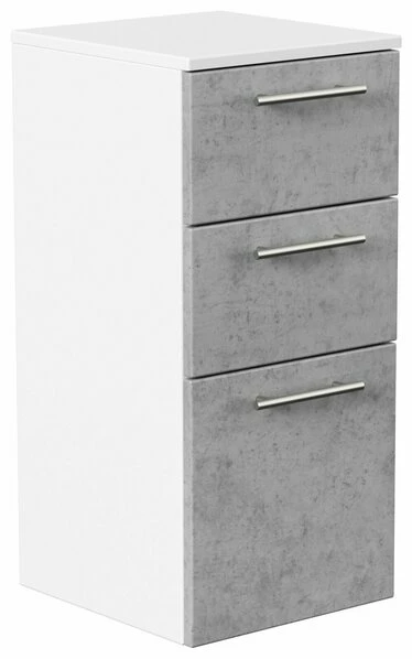 Midischrank VIVA - Beton - 75 Cm Hoch 3 Midischrank VIVA - Beton - 75 Cm Hoch