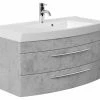 Waschtisch - Betonoptik - Mit Waschbecken - 100 Cm -Wenko Verkaufsgeschäft 9004404800 1600Wx1600H 598Wx598H