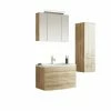 4-teiliges Badmöbel-Set - Eiche Hell - 82 Cm -Wenko Verkaufsgeschäft 9005177900 1600Wx1600H 598Wx598H