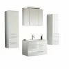 5-teiliges Badmöbel-Set - Weiß Hochglanz - 82 Cm -Wenko Verkaufsgeschäft 9005178100 1600Wx1600H 598Wx598H
