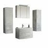 5-teiliges Badmöbel-Set - Betonoptik - 82 Cm 1 5-teiliges Badmöbel-Set - Betonoptik - 82 Cm -Wenko Verkaufsgeschäft 9005178400 1600Wx1600H 598Wx598H