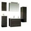 5-teiliges Badmöbel-Set HOMELINE 80 - Anthrazit - Anthrazit Seidenglanz -Wenko Verkaufsgeschäft 9005241100 1600Wx1600H 598Wx598H