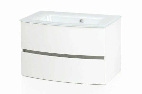 Waschtisch KOPENHAGEN - Weiß Matt - 80 Cm 3 Waschtisch KOPENHAGEN - Weiß Matt - 80 Cm