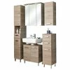 5-teiliges Badmöbelset - San Remo Eiche